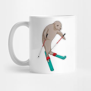 Seal Skier Ski Mug